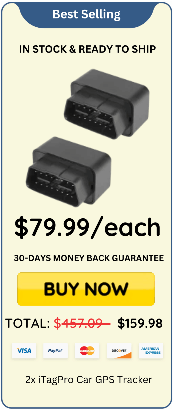 iTagPro Car GPS Tracker offer price 